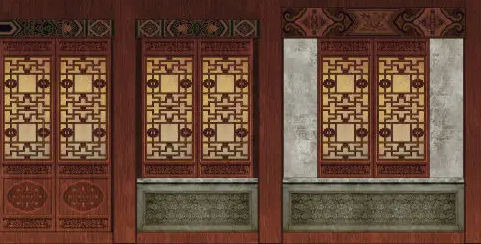 商丘隔扇槛窗的基本构造和饰件